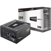 Seasonic Prime Tx 850 850w 80+ Titanium Full Modular Fan Control In Fanless Silent & Cooling Mode